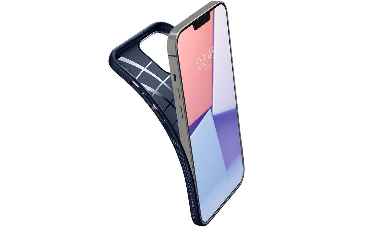 Spigen Liquid Air do iPhone 13 Pro navy blue ACS03259
