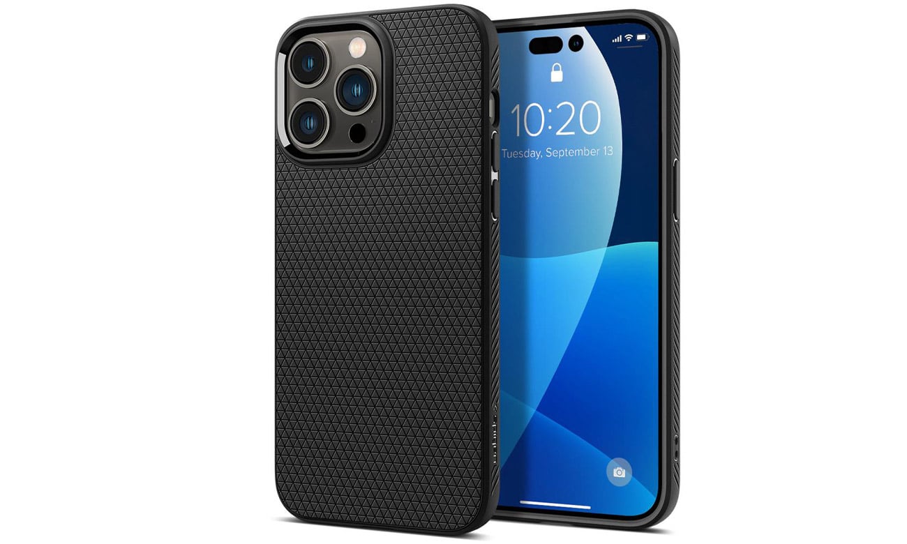 Etui Spigen Liquid Air do iPhone 14 Pro matte black