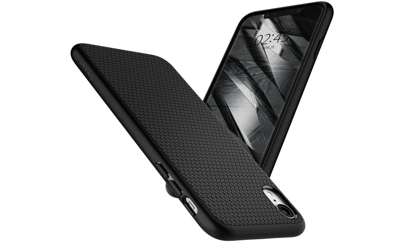 Spigen Liquid Air für iPhone XR Matte Black