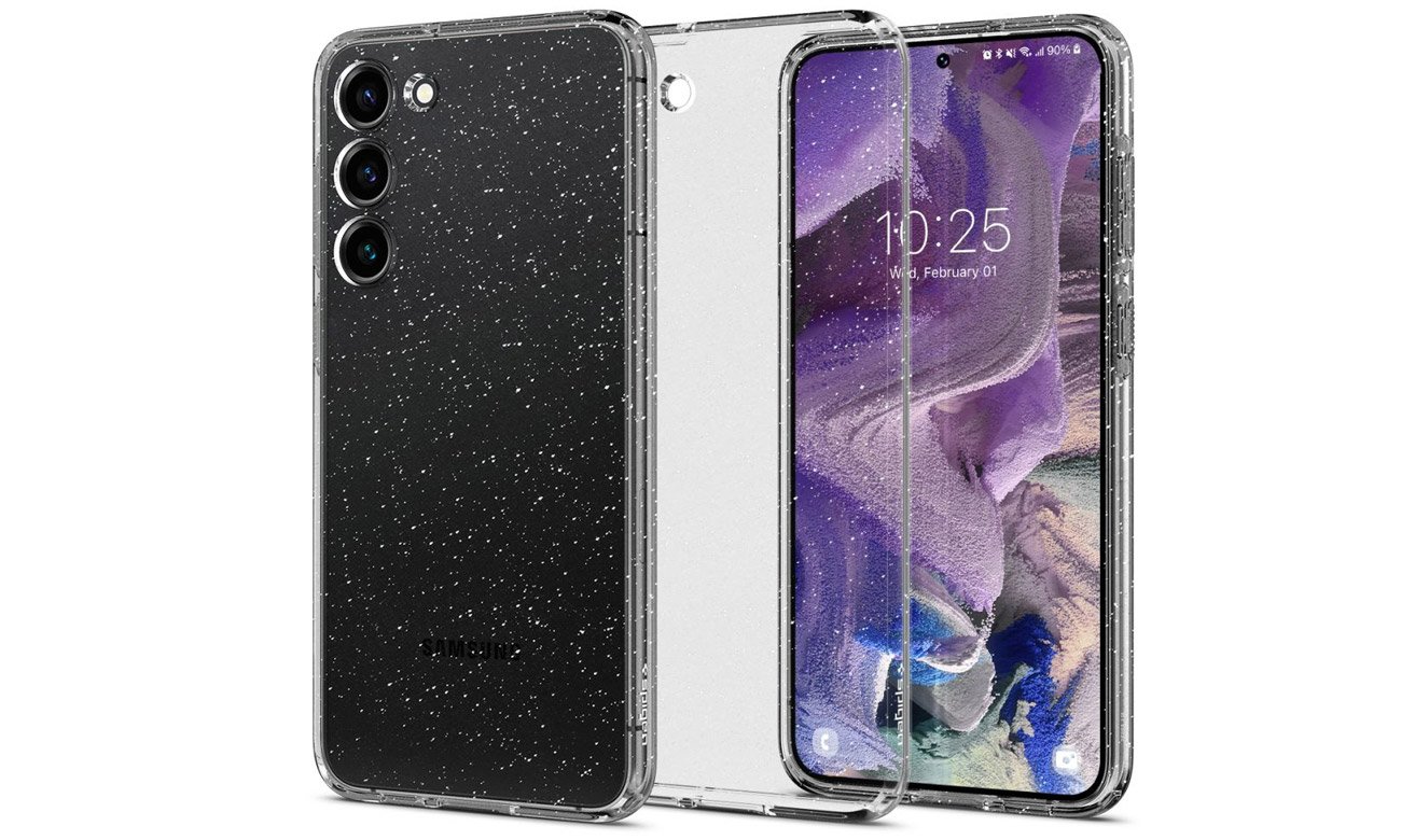 Spigen Liquid Crystal do Samsung Galaxy S23 glitter crystal