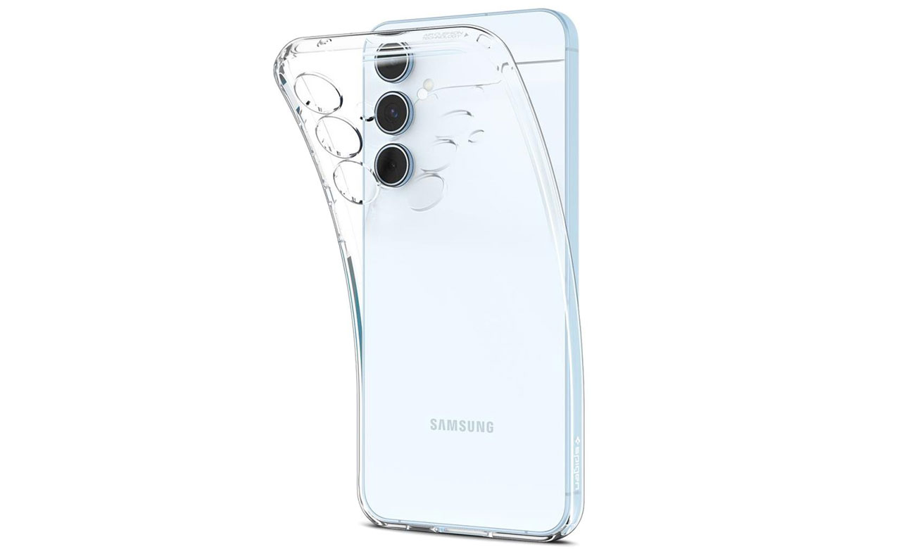 Spigen Liquid Crystal für Samsung Galaxy A55 5G Crystal Clear