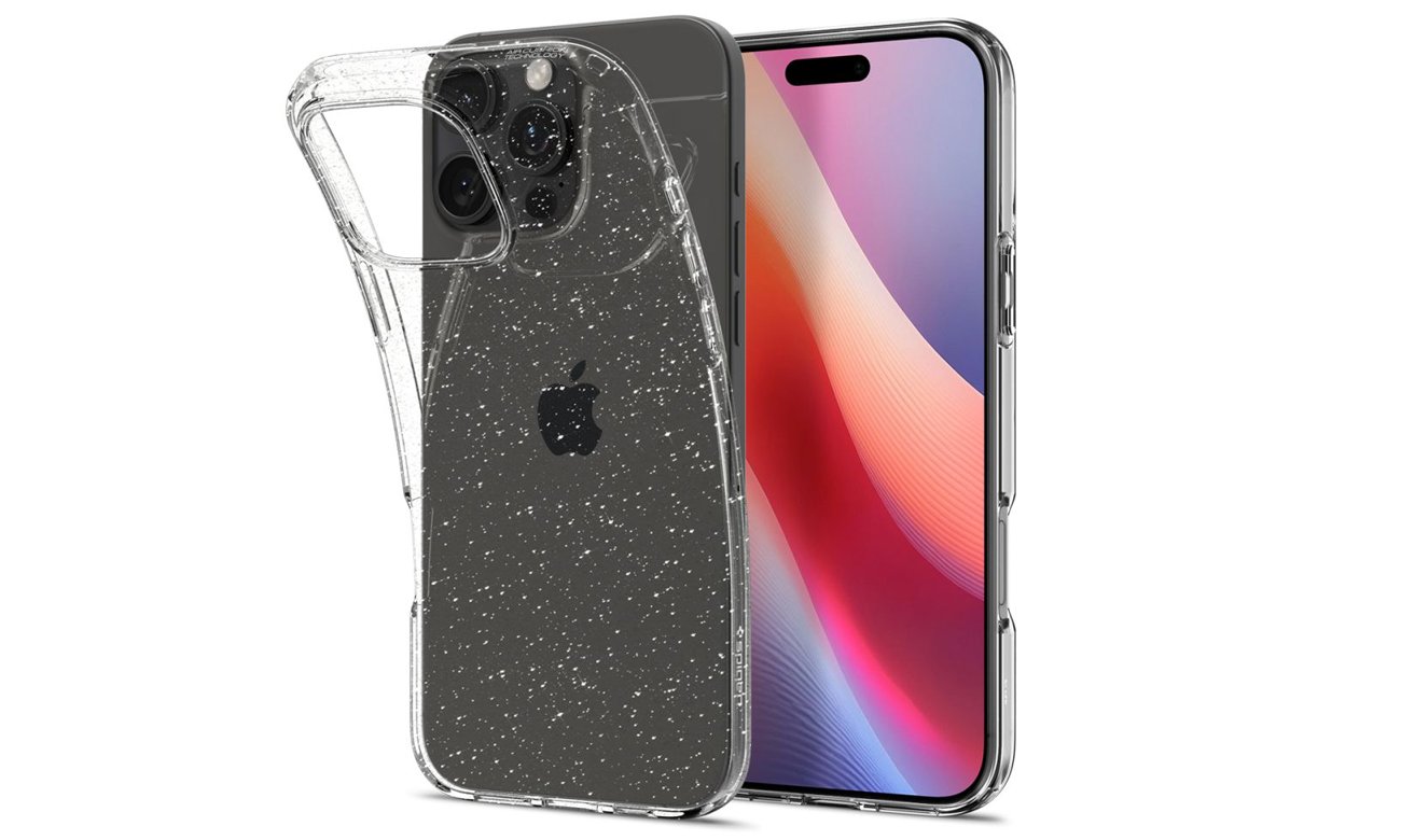 Spigen Liquid Crystal do iPhone 16 Pro Max Glitter Crystal - Widok ogólny