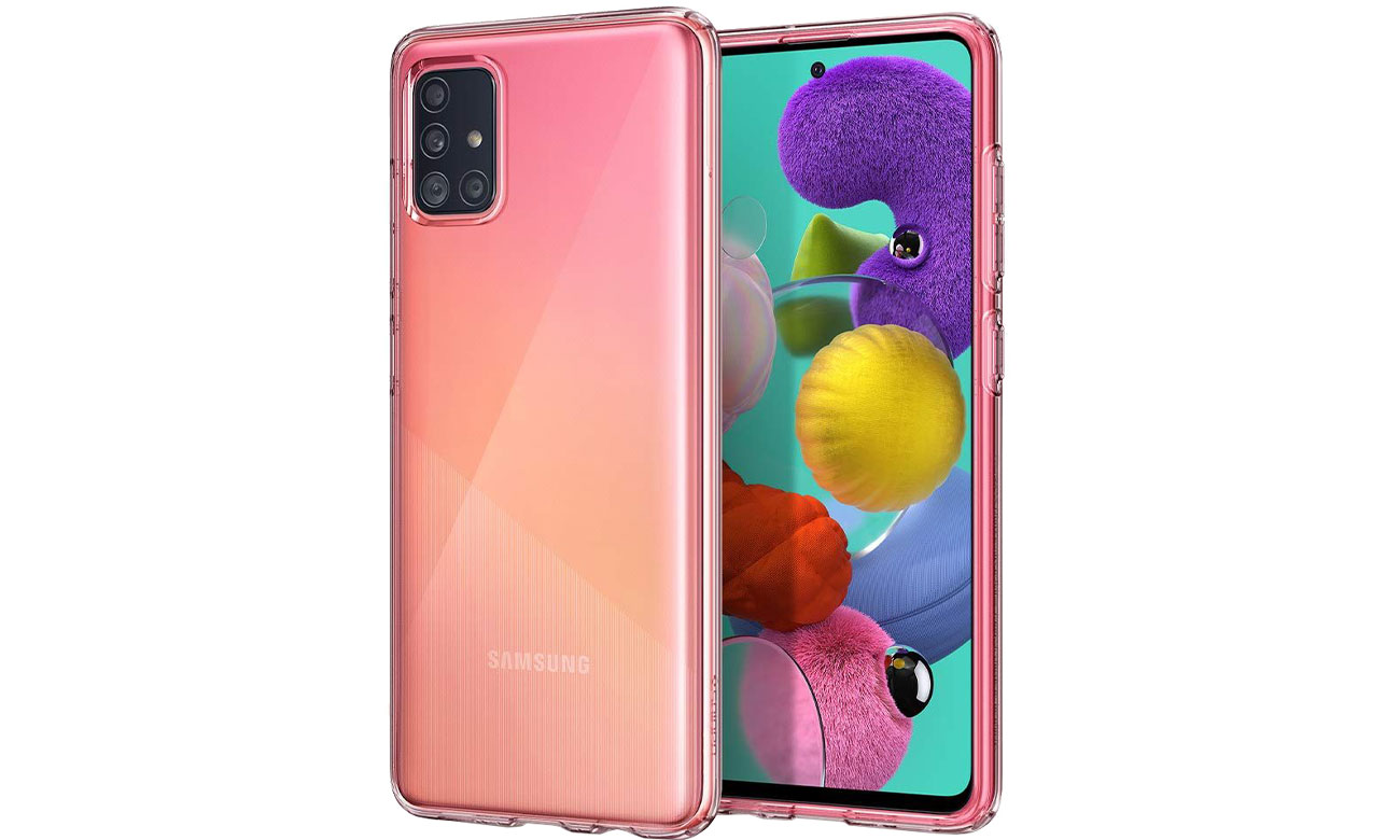 Etui Spigen Liquid Crystal do Samsung Galaxy A51 Clear