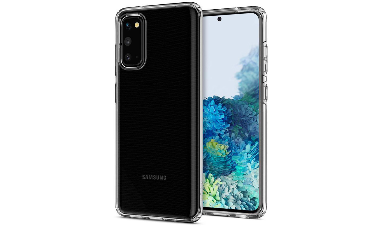 Spigen Liquid Crystal Clear do Samsung Galaxy S20