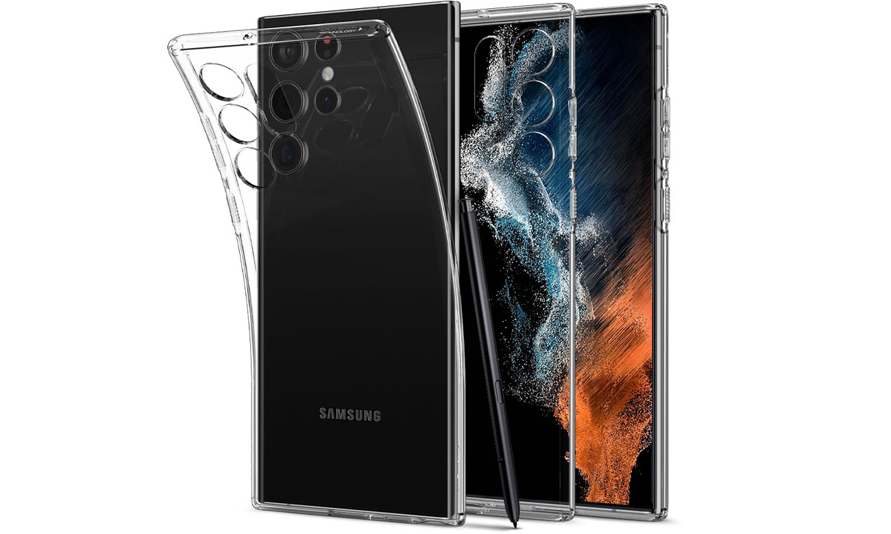 Spigen Liquid Crystal do Samsung Galaxy S22 Ultra