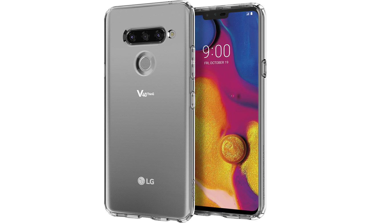 Liquid Crystal do LG V40 Clear