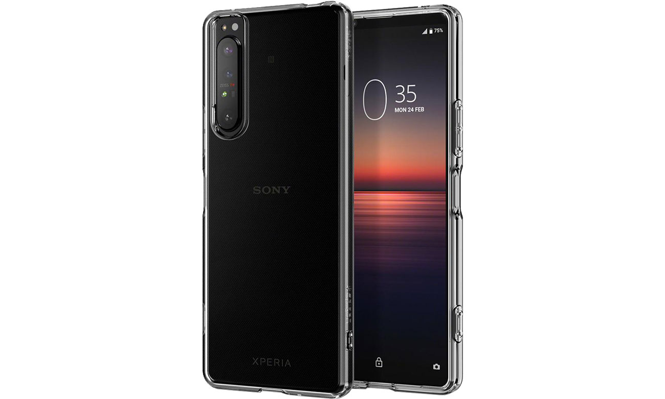 Etui Spigen Liquid Crystal do Sony Xperia 1 II Clear