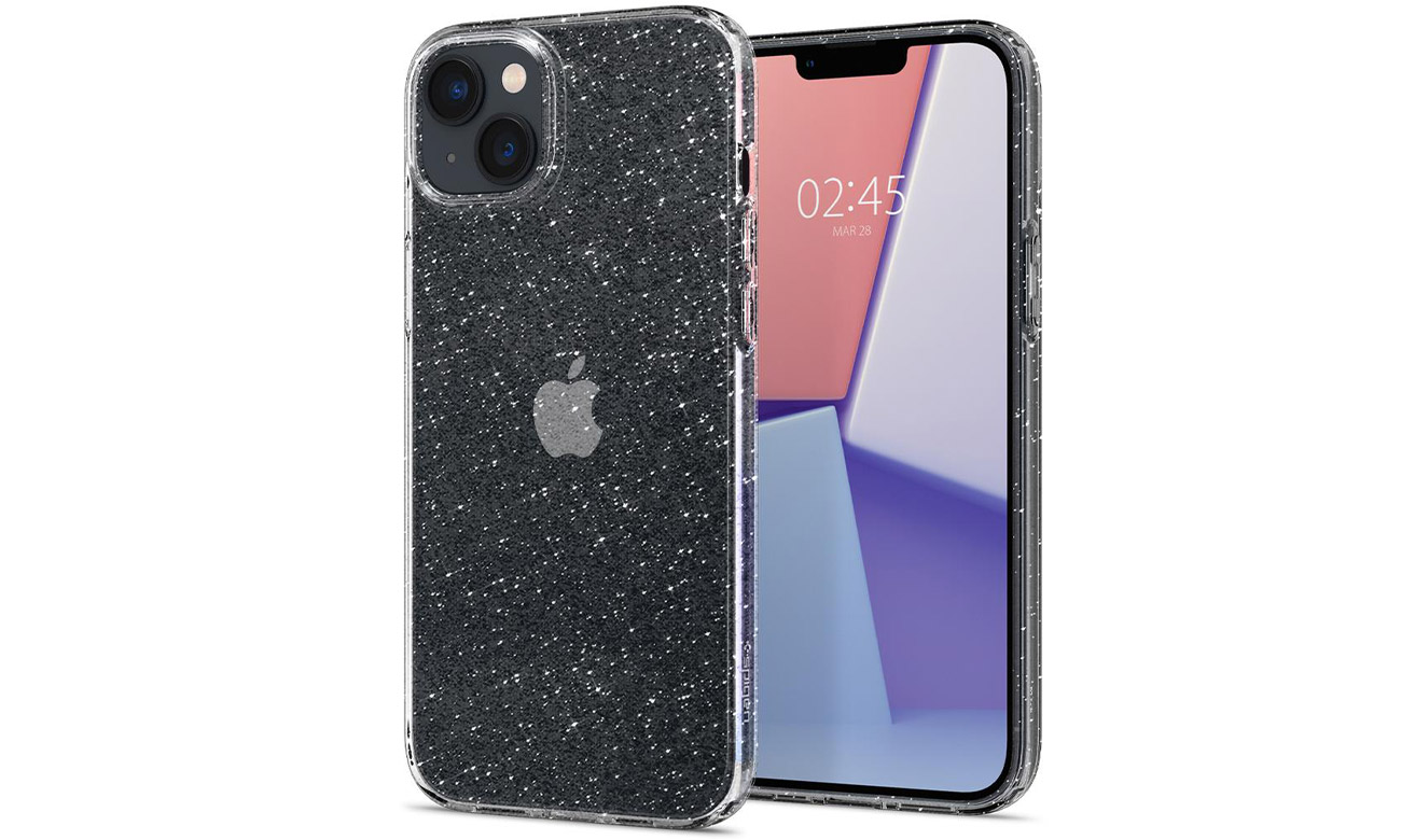 Etjui Spigen Liquid Crystal do iPhone 14 Max glitter crystal