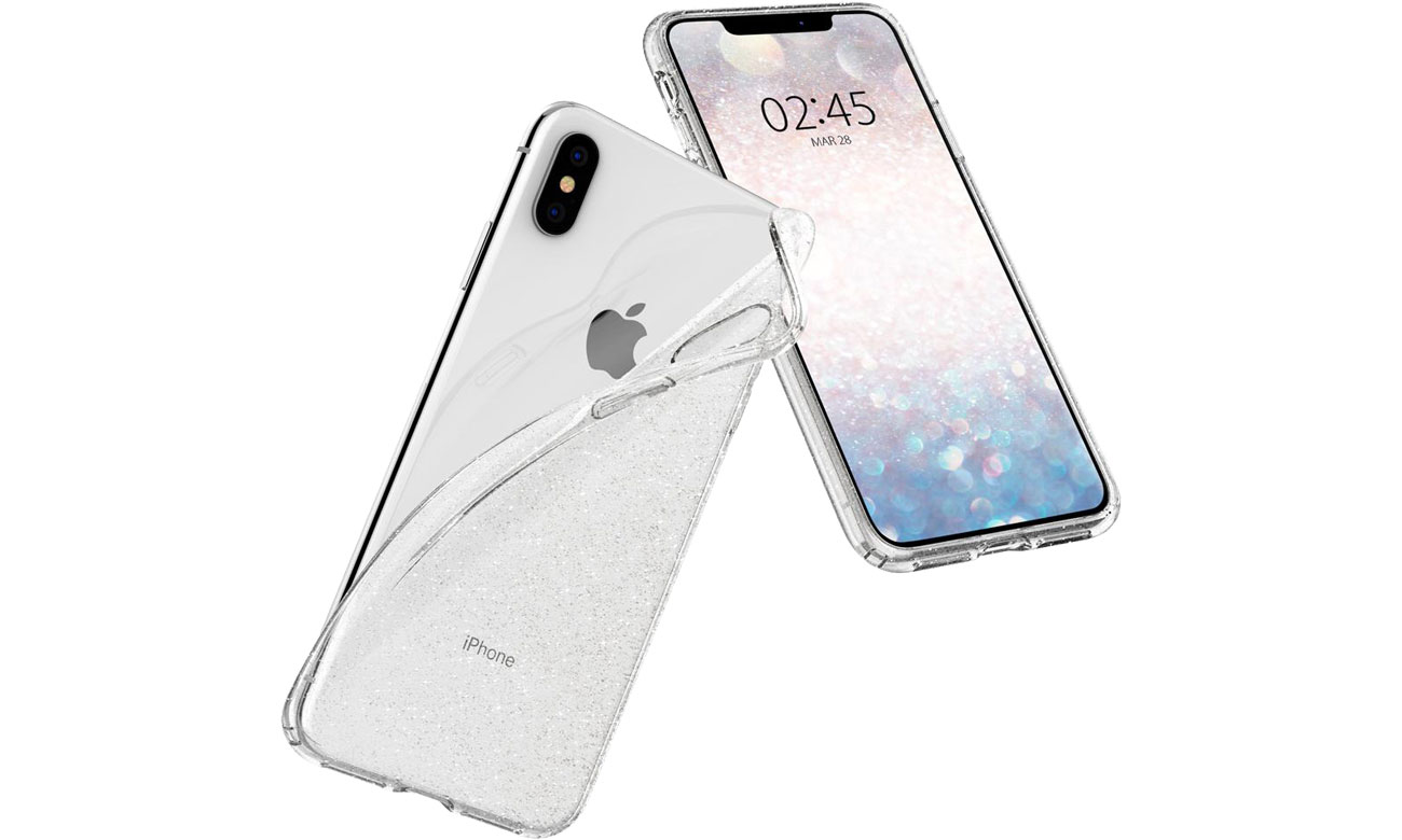 Etui Spigen Liquid Crystal Glitter do iPhone XS 063CS25111