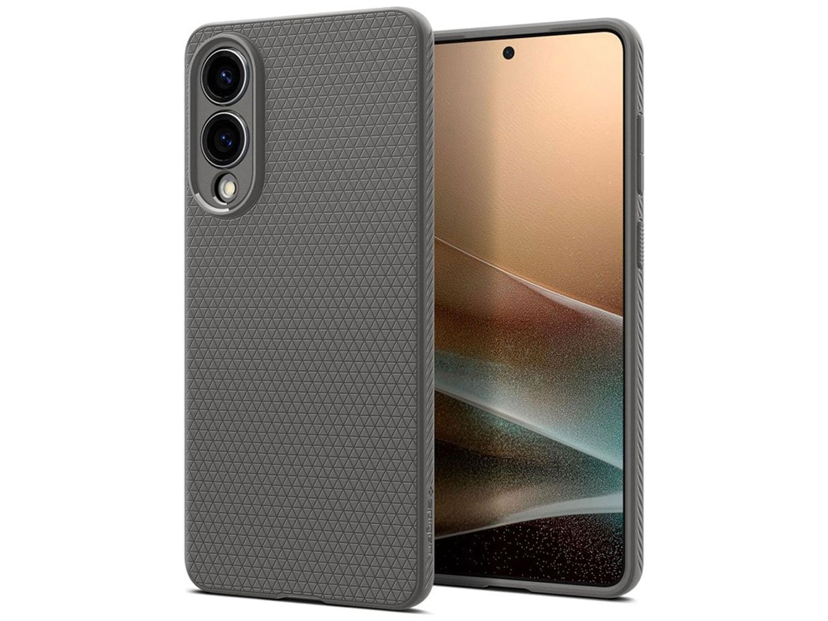 Spigen Liquid Air do Samsung Galaxy S25 Edge Marble Grey