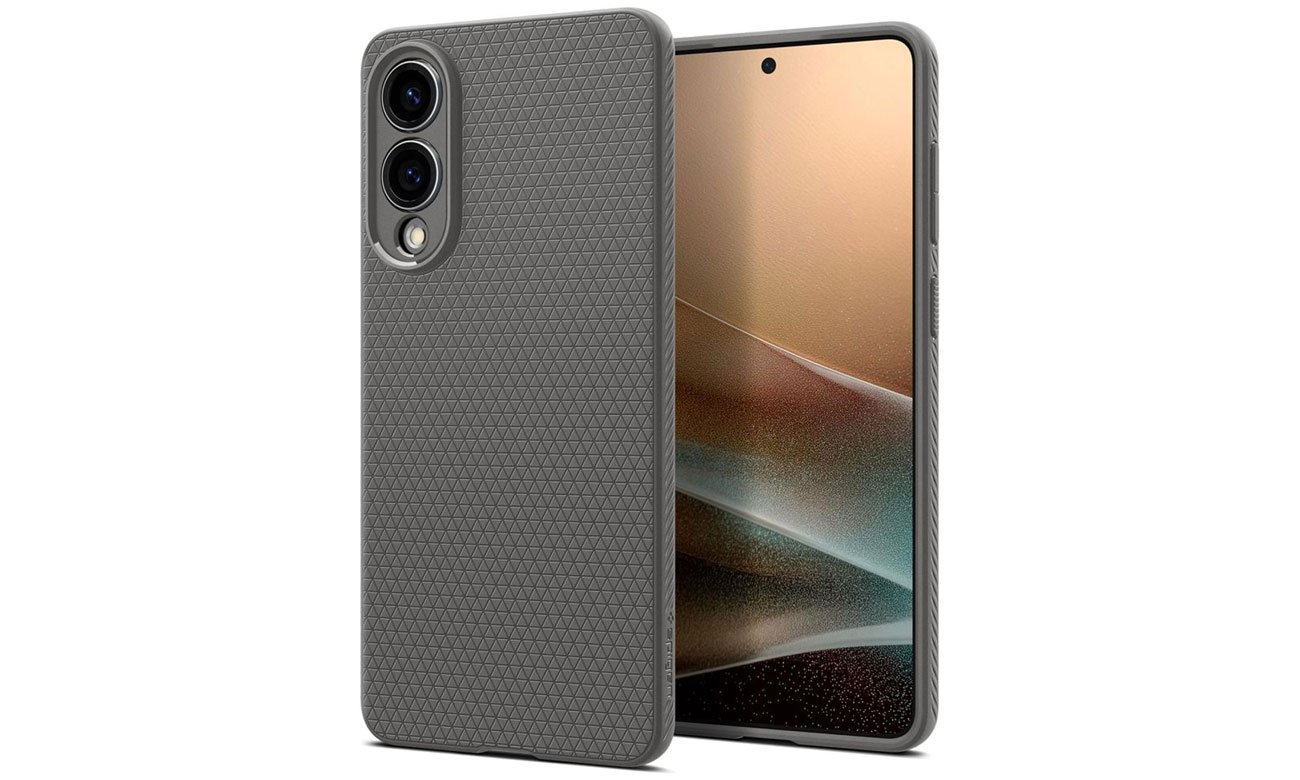 Spigen Liquid Air do Samsung Galaxy S25 Edge Marble Grey
