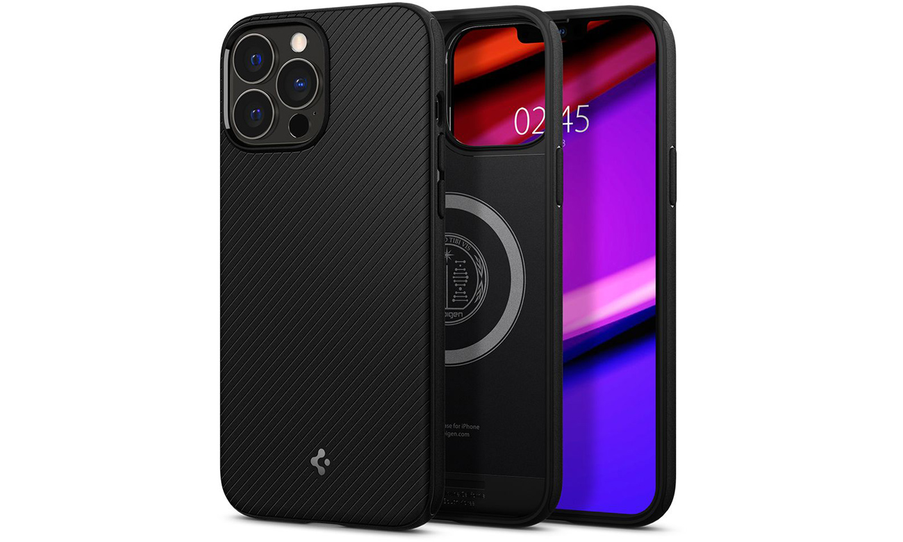 Spigen Mag Armor MagSafe do iPhone 13 Pro Max black Etui i obudowy na