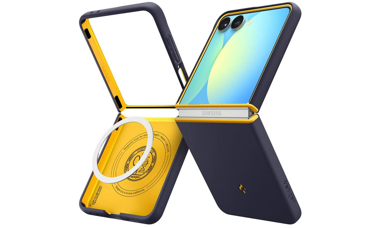 Spigen Nano Pop Mag MagSafe Galaxy Z Flip 7 blueberry navy