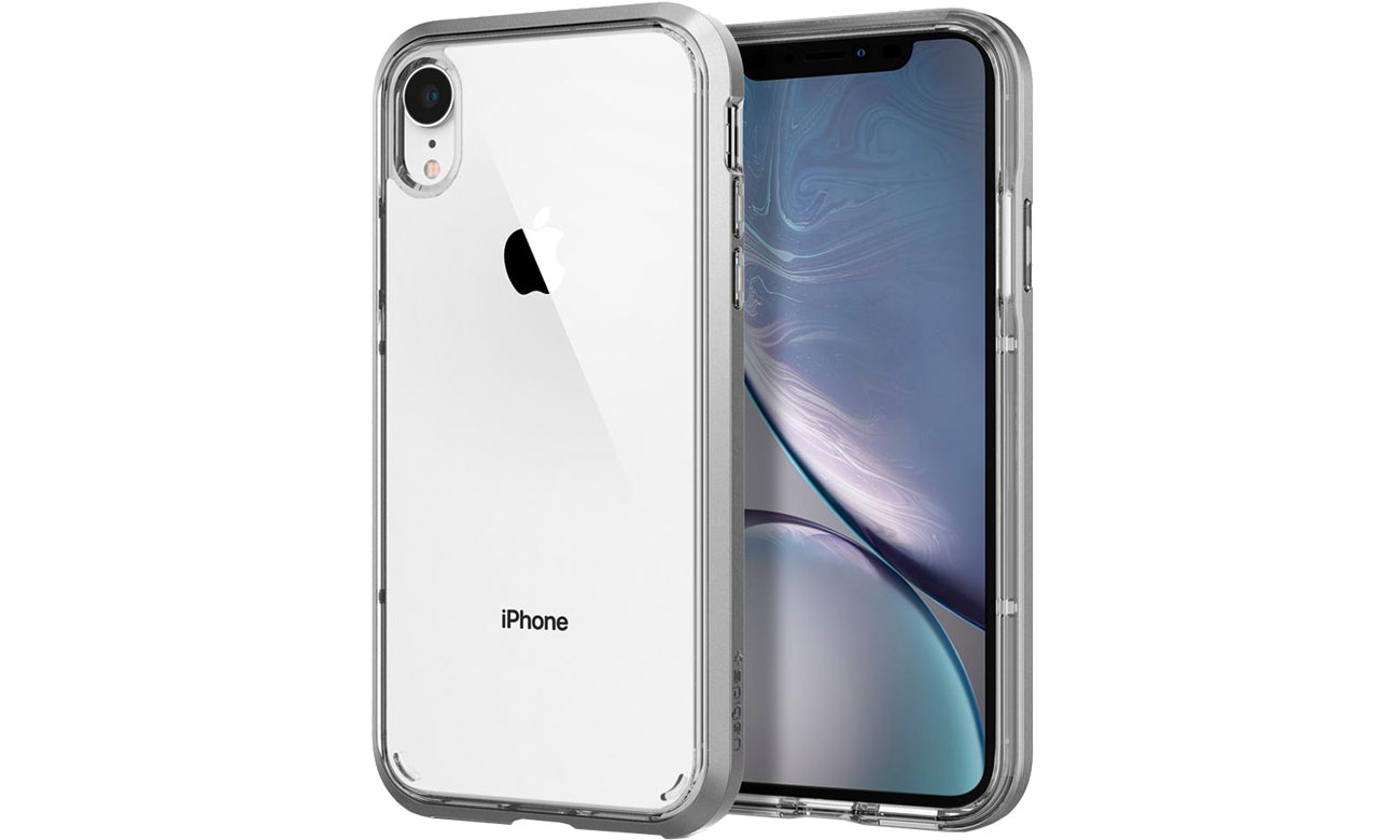 Neo Hybrid Crystal do iPhone XR Satin Silver 064CS24885