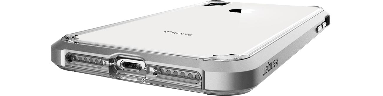 Neo Hybrid Crystal do iPhone XR Satin Silver 8809613764062