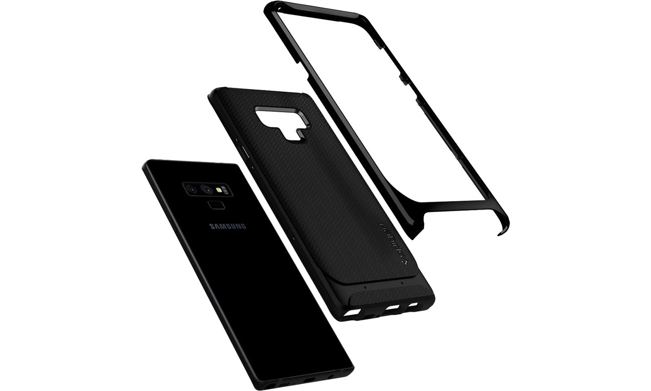 Spigen Neo Hybrid Galaxy Note 9 Midnight Black TPU i poliwęglan