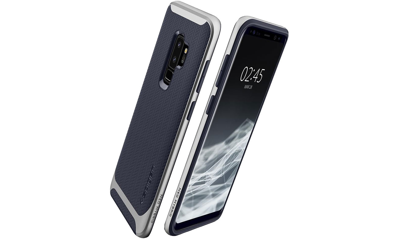 Spigen Neo Hybrid do Samsung Galaxy S9+ Arctic Silver