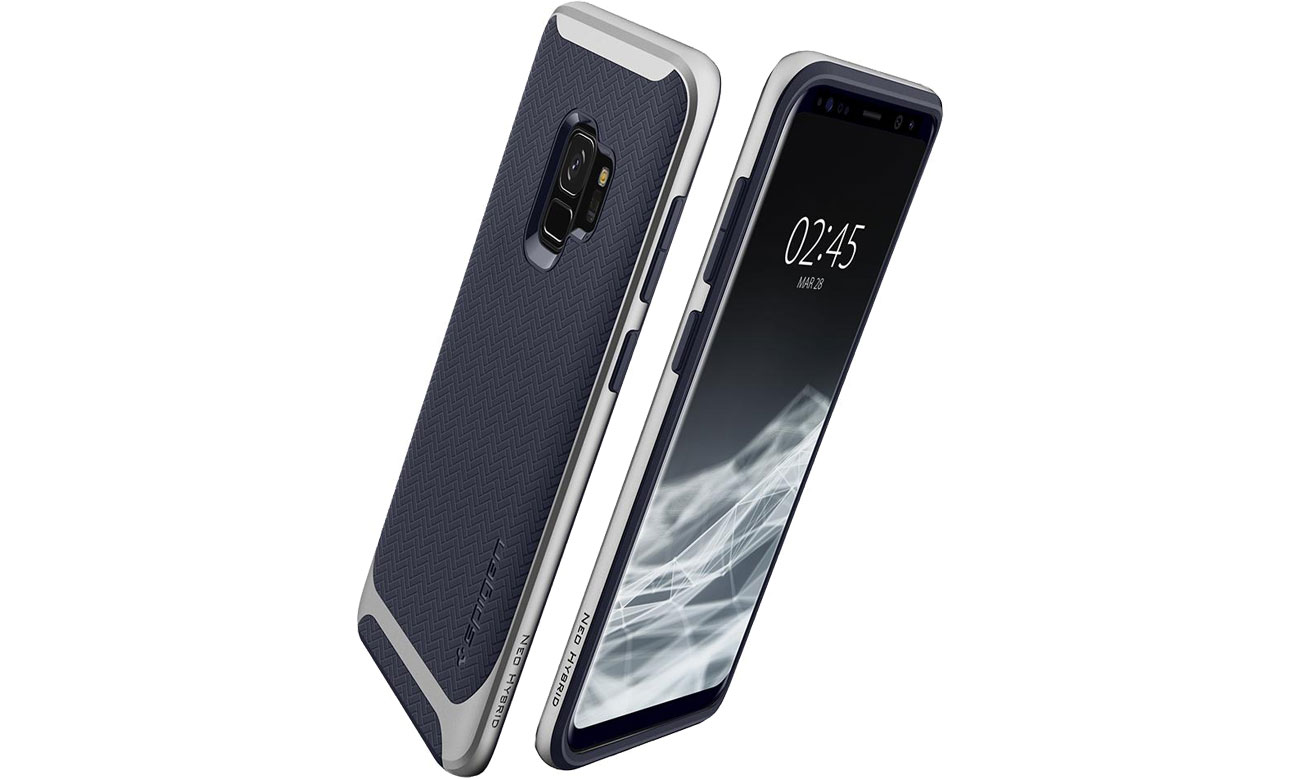 Spigen Neo Hybrid do Samsung Galaxy S9 Arctic Silver