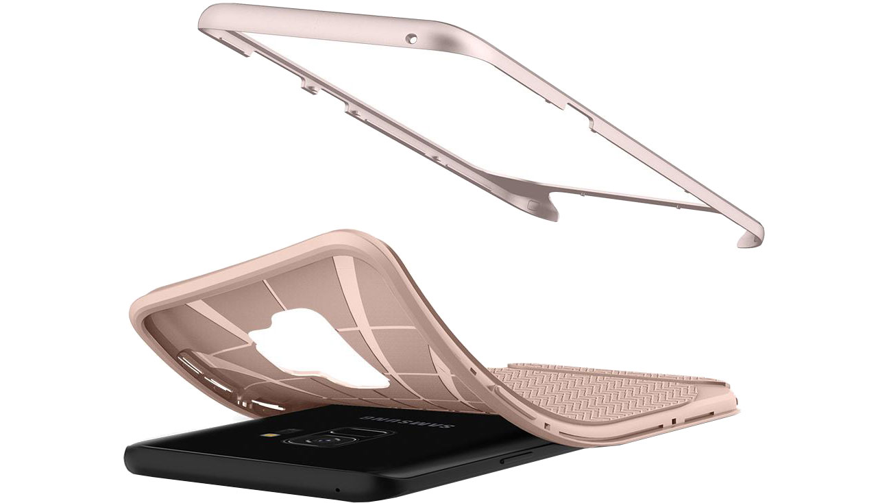 Spigen Neo Hybrid Galaxy S9 Pale Dogwood TPU i poliwęglan