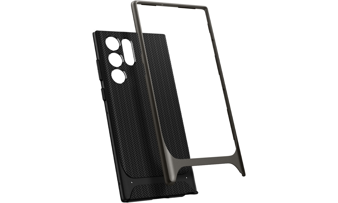 Spigen Neo Hybrid do Samsung Galaxy S22 Ultra gunmetal
