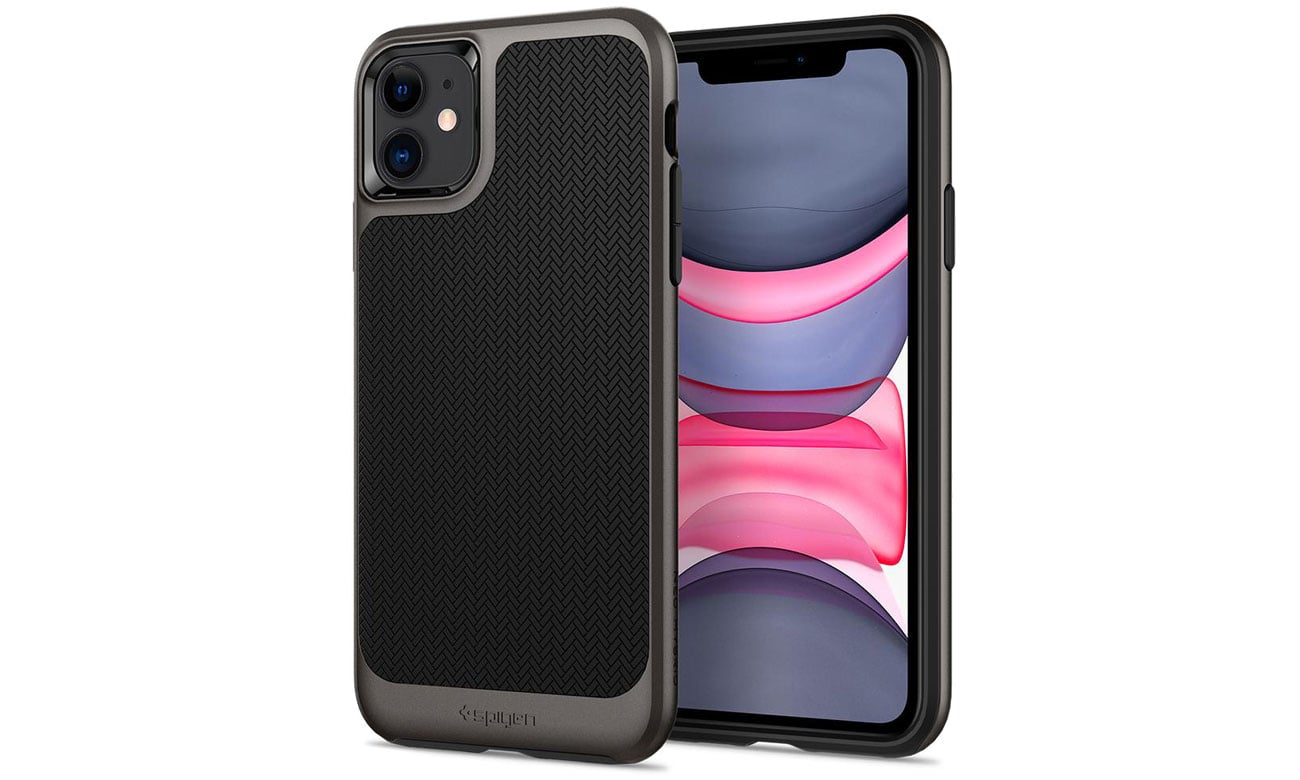 Etui na smartfona Spigen Neo Hybrid do iPhone 11 Gunmetal