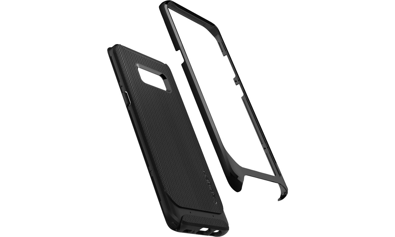 Spigen Neo Hybrid Galaxy S8+ Shiny Black TPU i poliwęglan