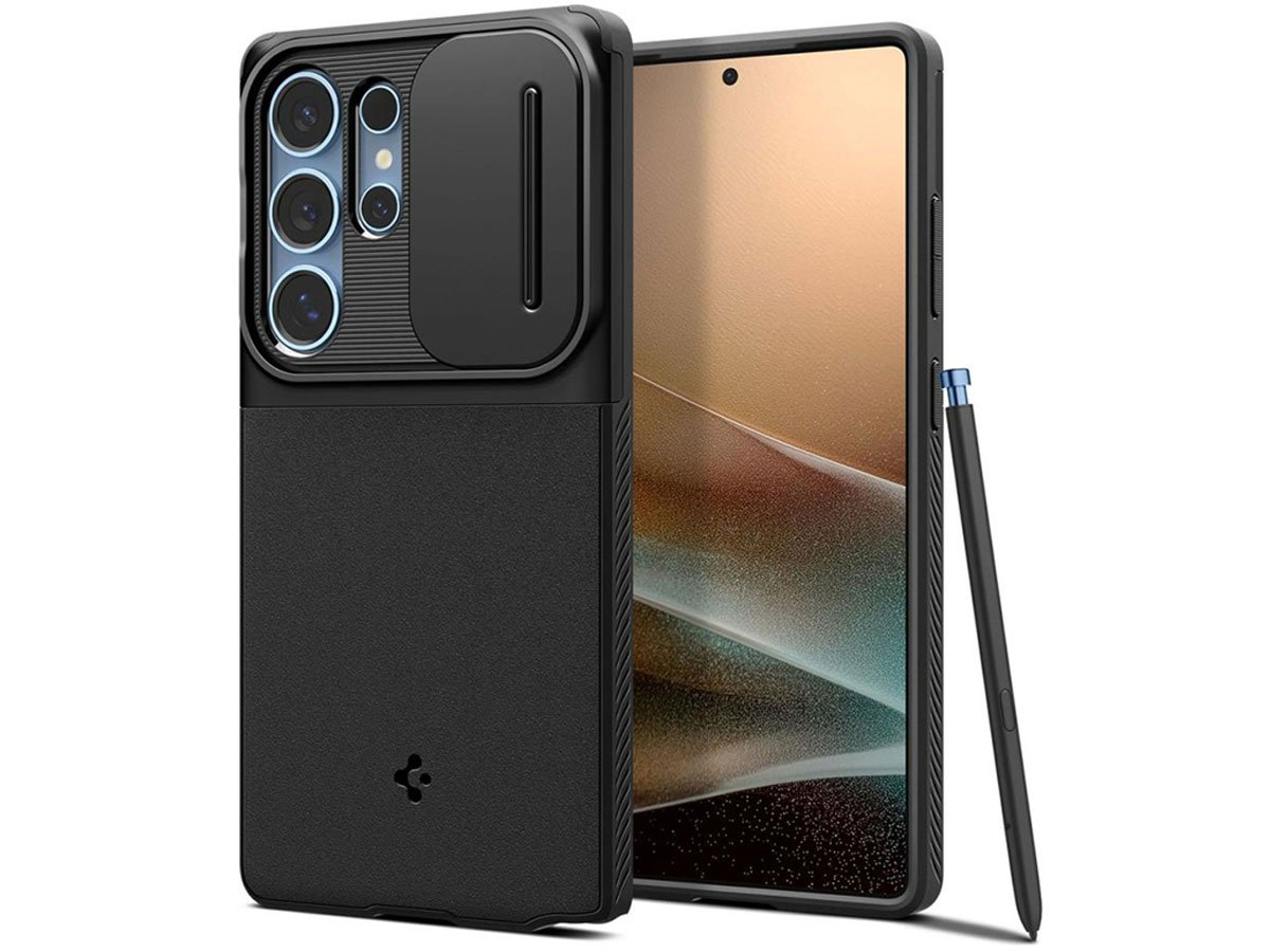 Etui Spigen Optik Armor do Samsung Galaxy S25 Ultra Black