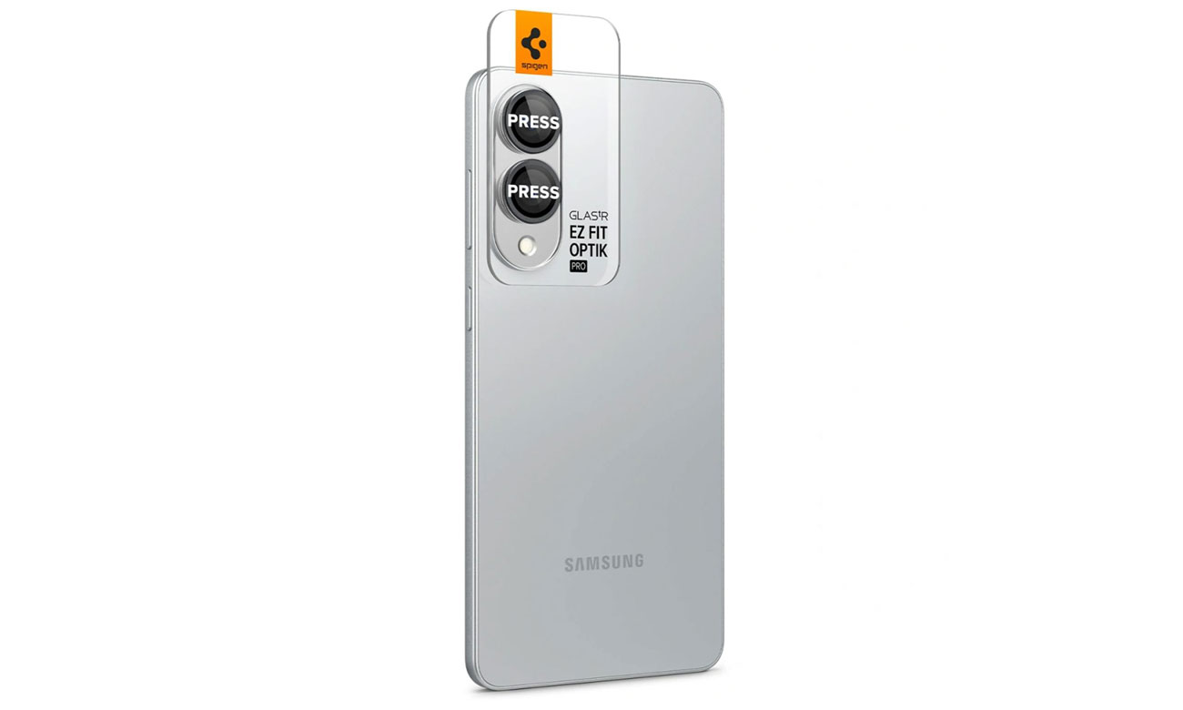 Spigen Optik Pro Glas.Tr ”Ez Fit” 2-Pack do Galaxy S25 Edge