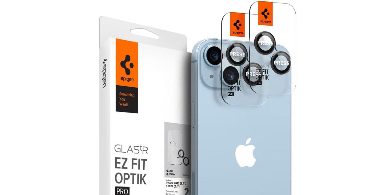 Optik.TR EZ-FIT Glas für iPhone 14 / 14 Plus