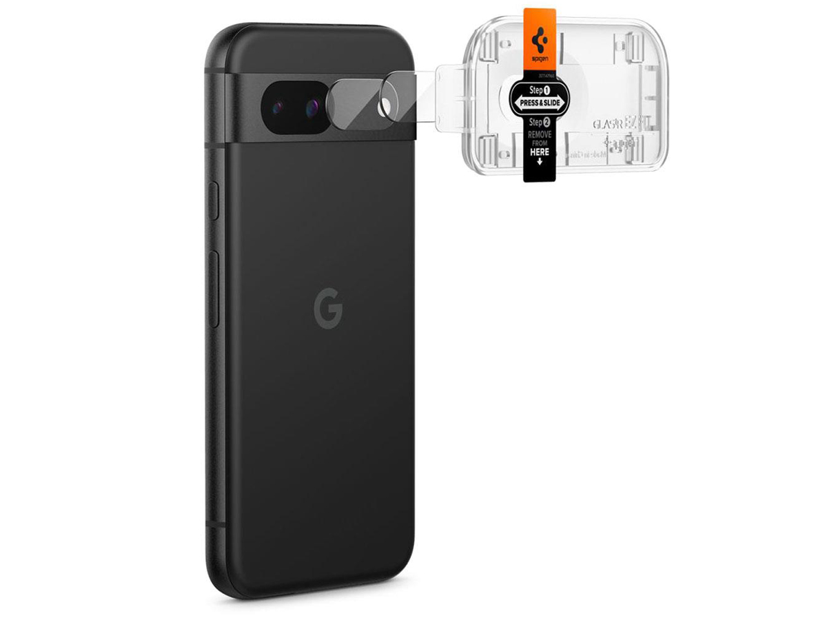 Spigen Optik.Tr „Ez Fit“ Camera Protector 2-Pack für Google Pixel 8a