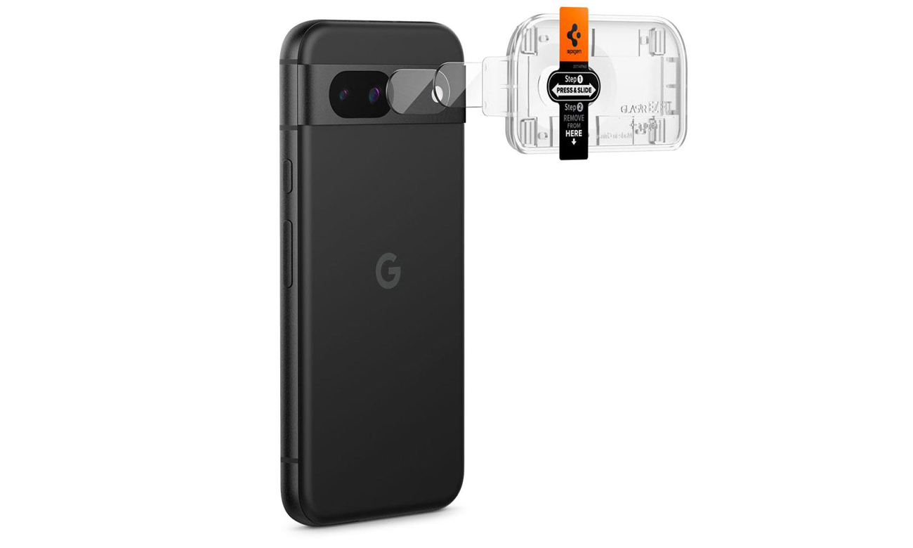 Spigen Optik.Tr „Ez Fit“ Camera Protector 2-Pack für Google Pixel 8a