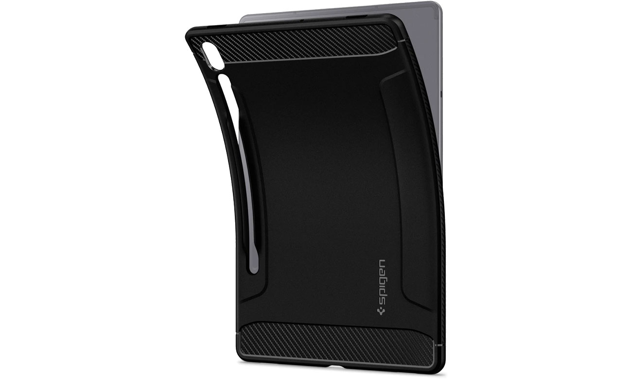 Etui na tablet Spigen Rugged Armor do Galaxy Tab S6 Lite czarny ACS00220