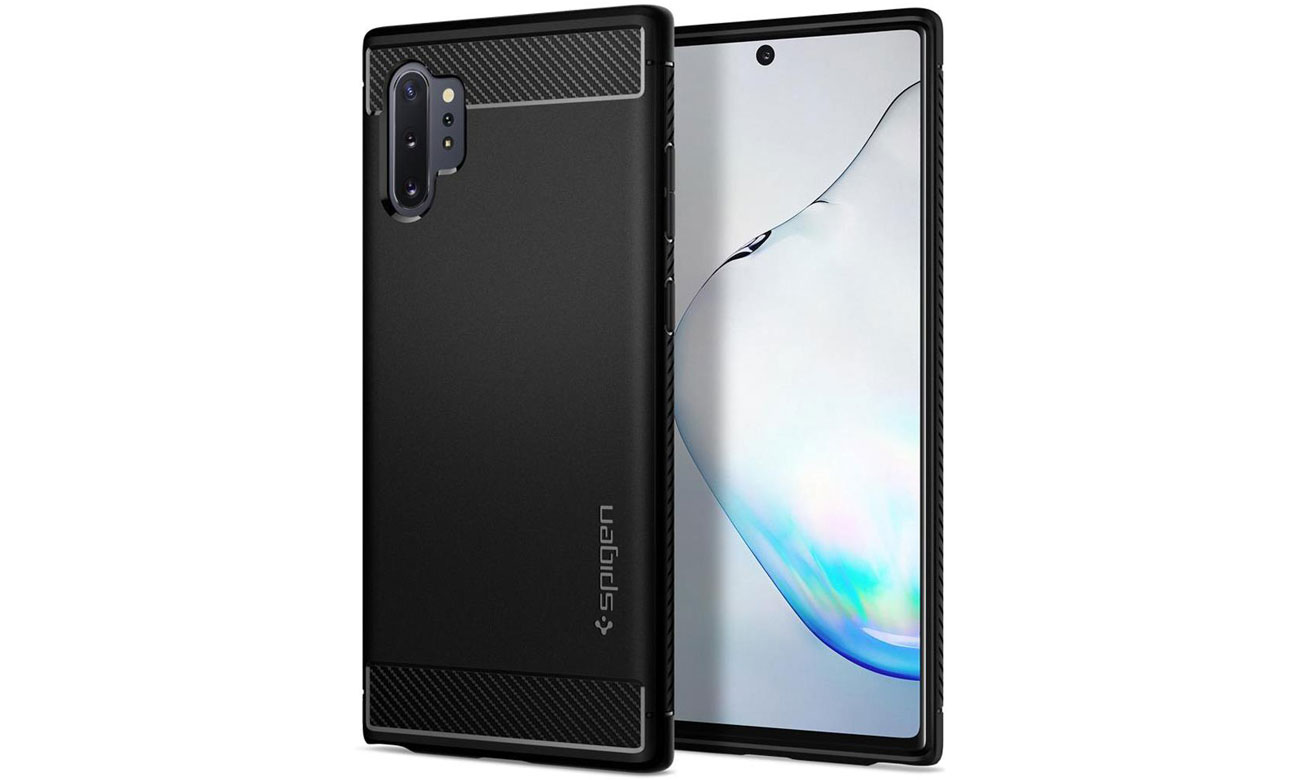 Spigen Rugged Armor do Samsung Galaxy Note 10+ Black
