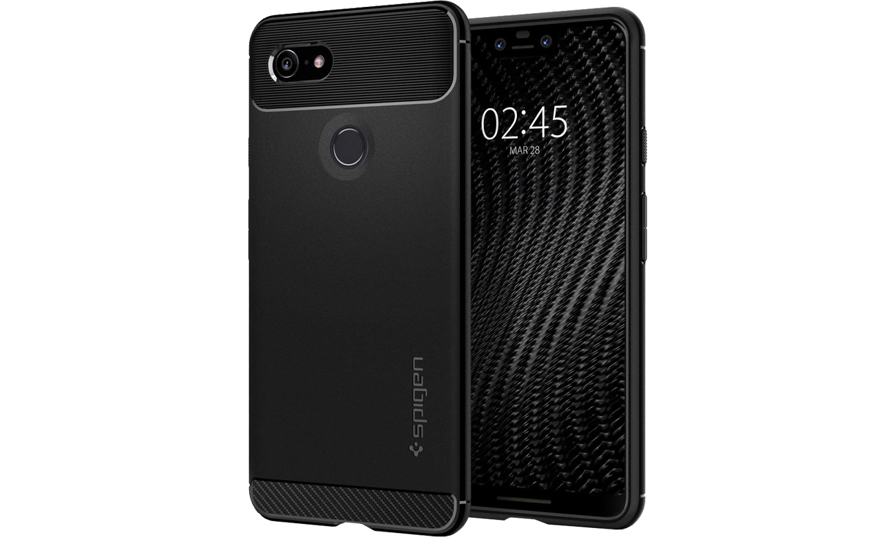 Spigen Rugged Armor do Google Pixel 3 XL Black