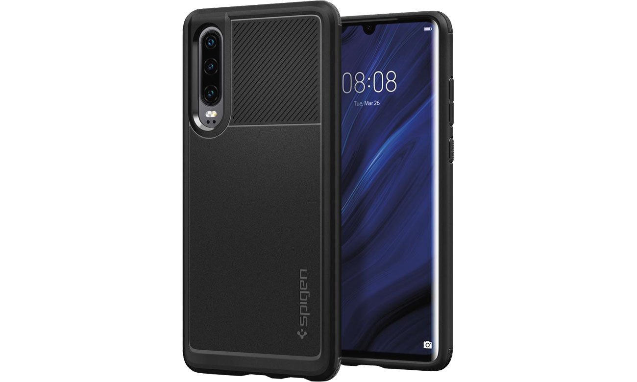 Spigen Rugged Armor do Huawei P30 Black
