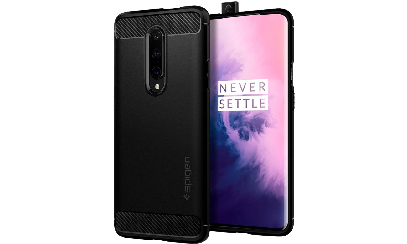 Spigen Rugged Armor do OnePlus 7 Pro Black