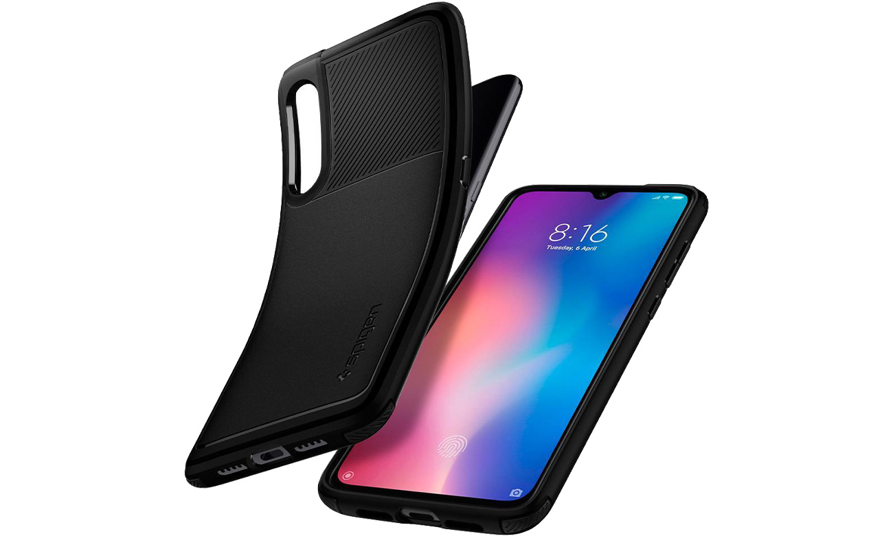 Spigen Rugged Armor do Xiaomi Mi 9 Dopasowanie
