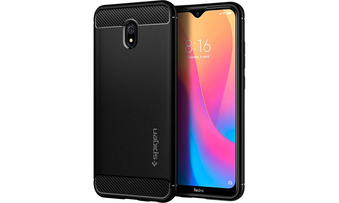 Spigen Rugged Armor do Xiaomi Redmi 8A czarny