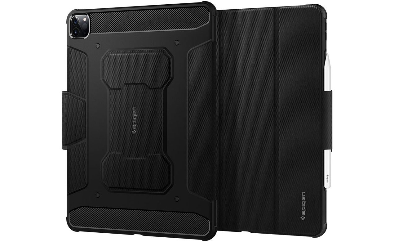 Etui Spigen Rugged Armor für Apple iPad Pro 11'' Schwarz