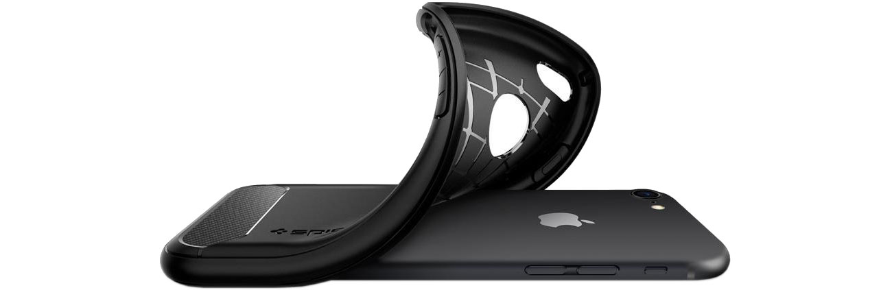 Spigen Rugged Armor Black für iPhone 7/8