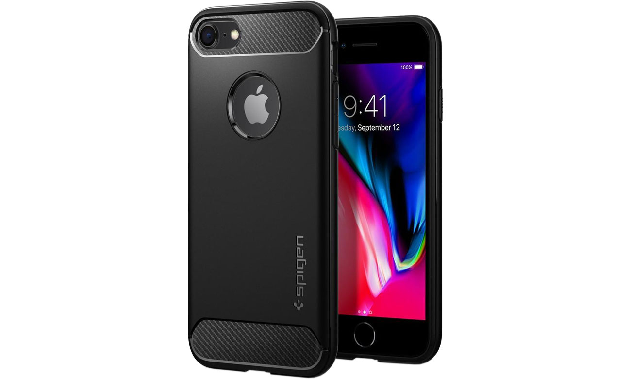 Spigen Rugged Armor für iPhone 7/8 Black 8809466645570