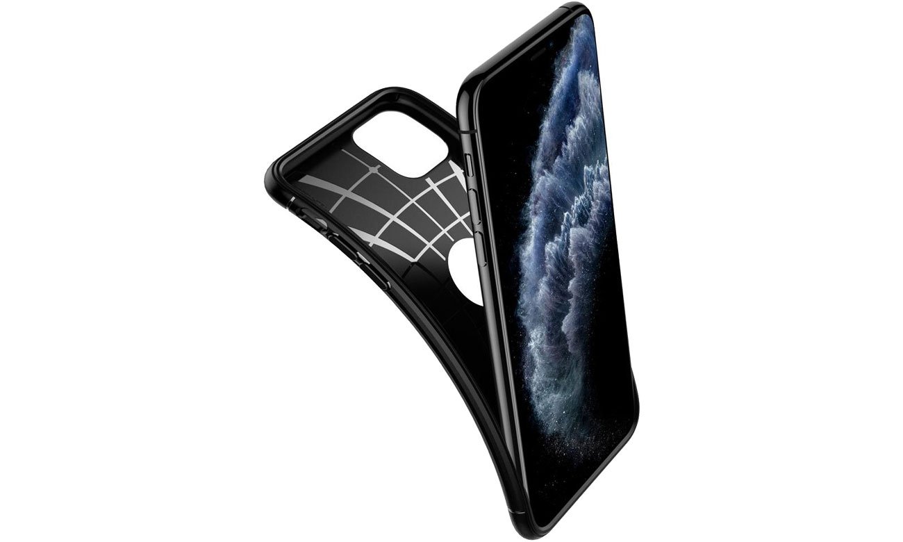 Spigen Rugged Armor do iPhone 11 Pro Max Black