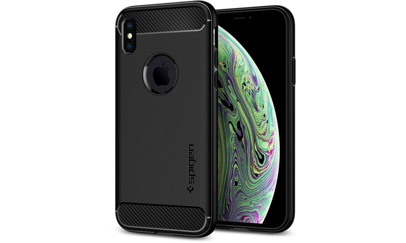 Rugged Armor do iPhone XS Matte Black 063CS25113 / 8809613766073