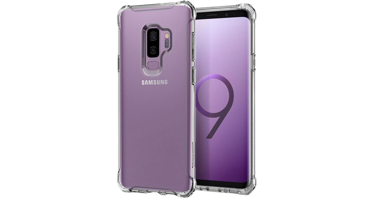 Spigen Rugged Crystal do Galaxy S9+ Clear 593CS22922 / 8809565306051