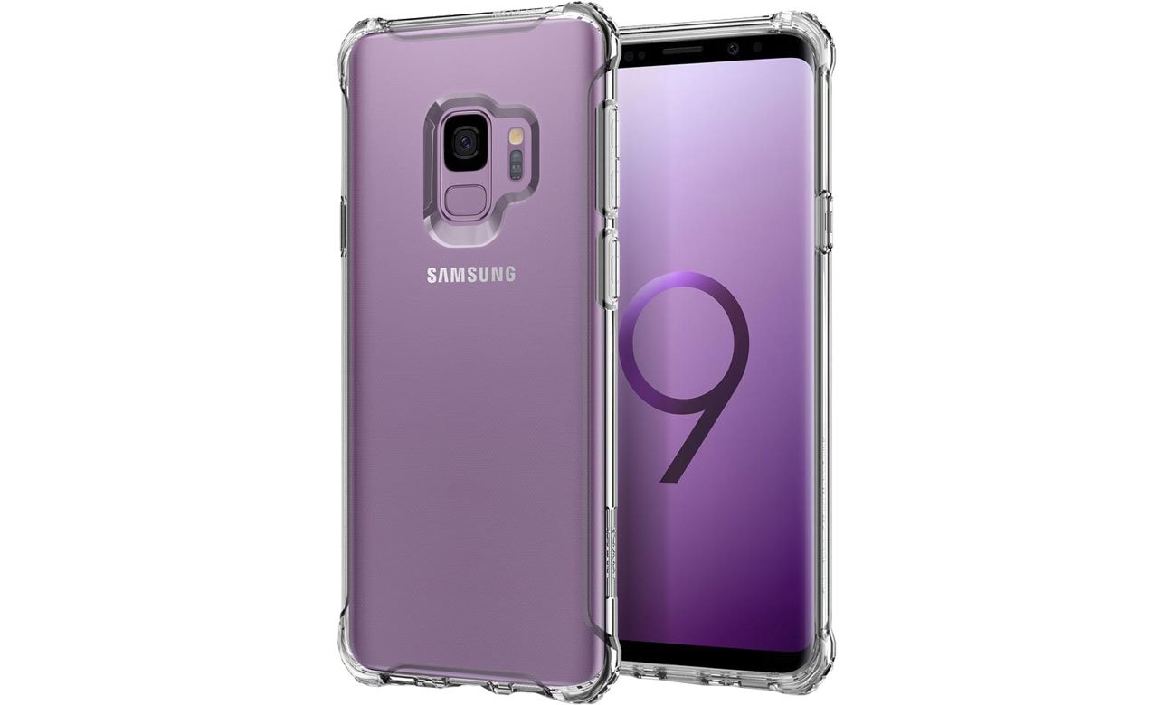 Spigen Rugged Crystal do Galaxy S9 Clear 592CS22835 / 8809565305184