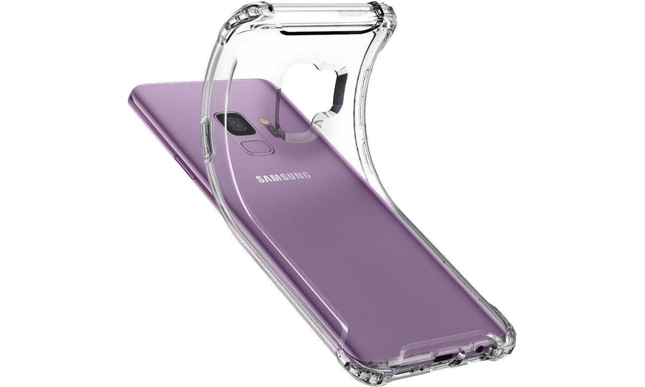 Spigen Rugged Crystal do Galaxy S9 Clear