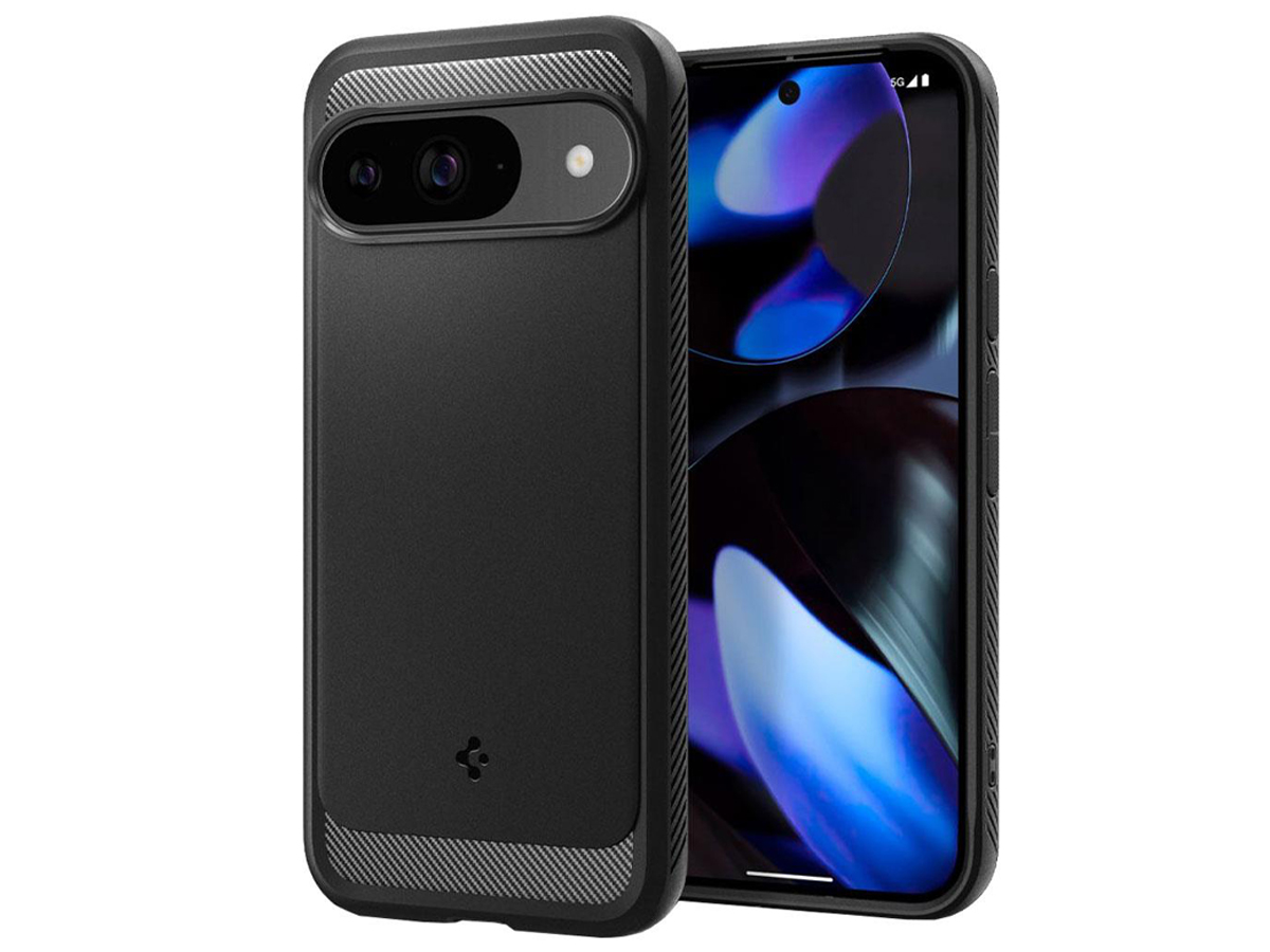 Spigen Rugged Armor für Google Pixel 8a 5G Matte Black