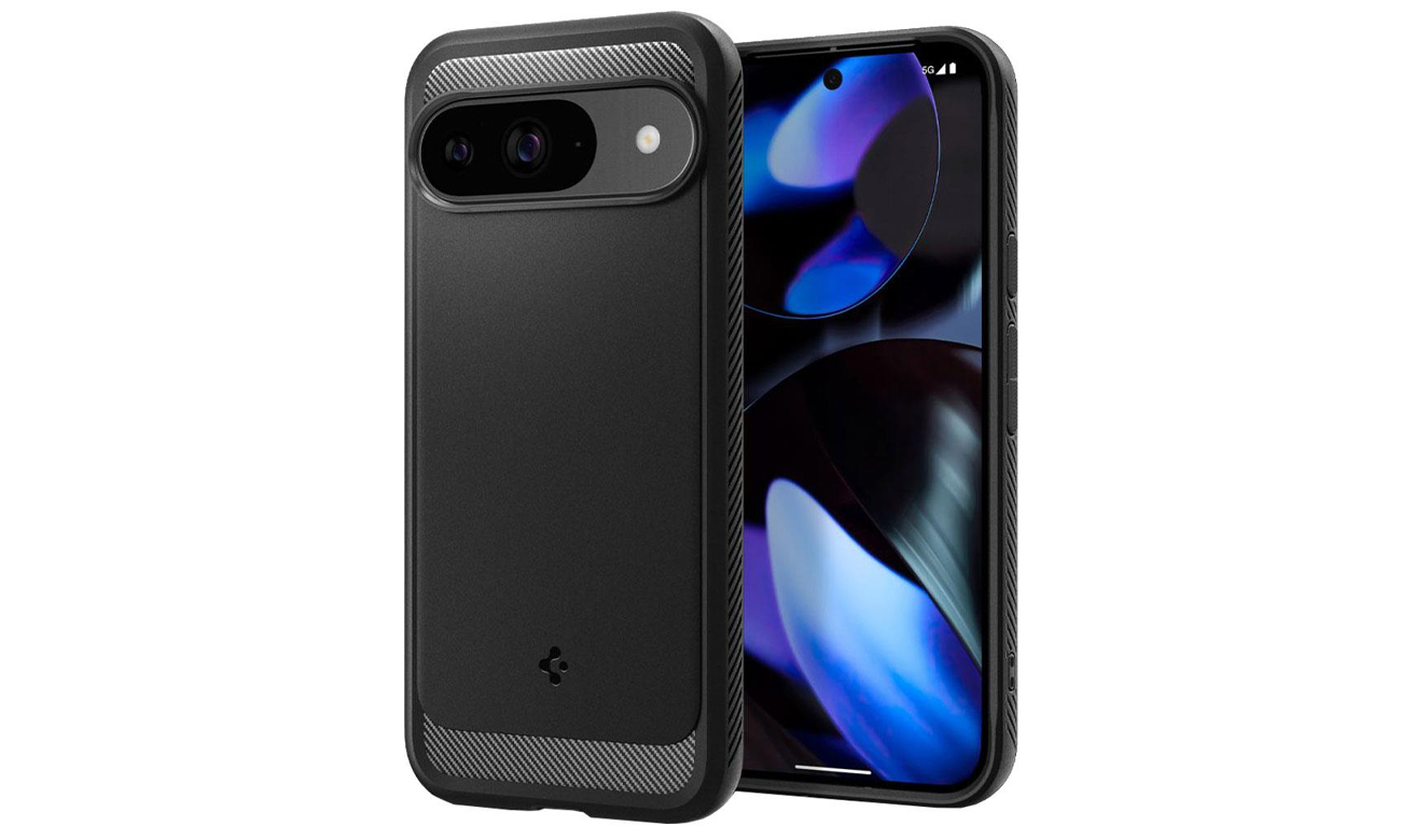 Spigen Rugged Armor für Google Pixel 9 / Pixel 9 Pro Matte Black