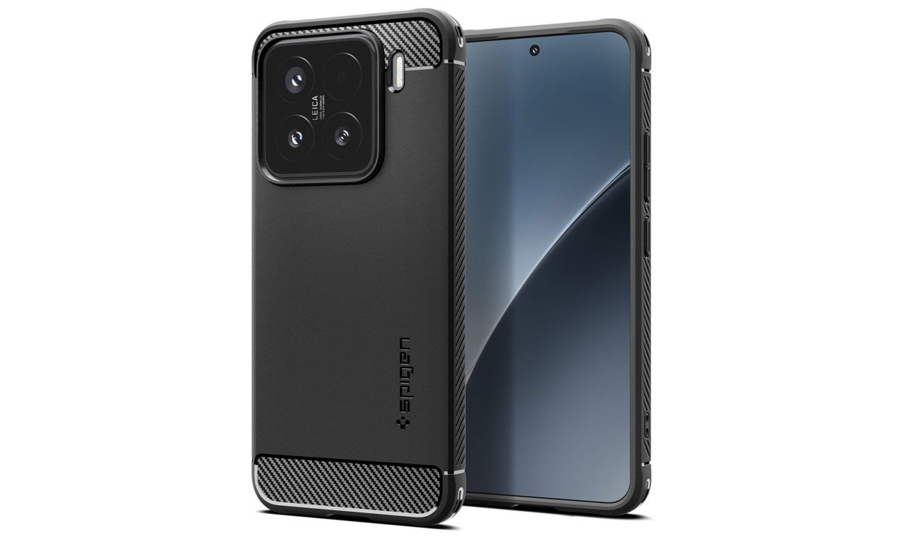 Spigen Rugged Armor do Xiaomi 15 Matte Black