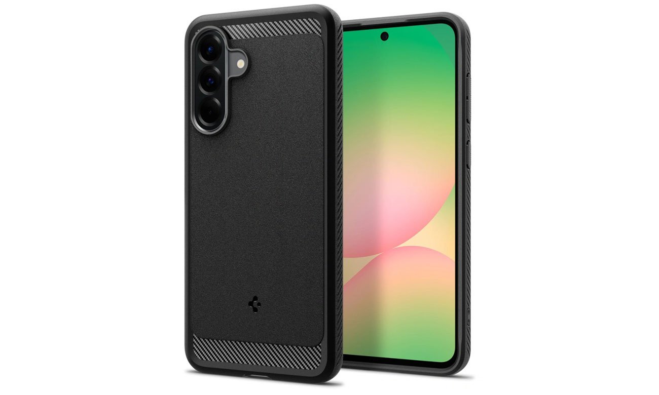 Spigen Rugged Armor do Samsung Galaxy A56 Matte Black